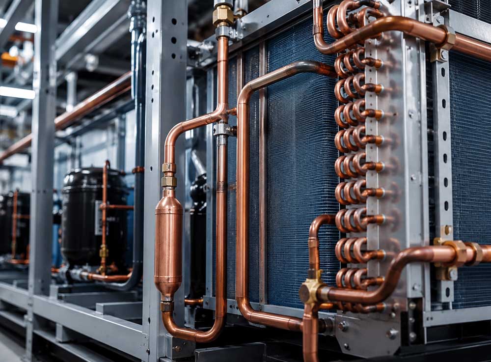 Tubi rame refrigerazione industriale: LWC e inner grooved