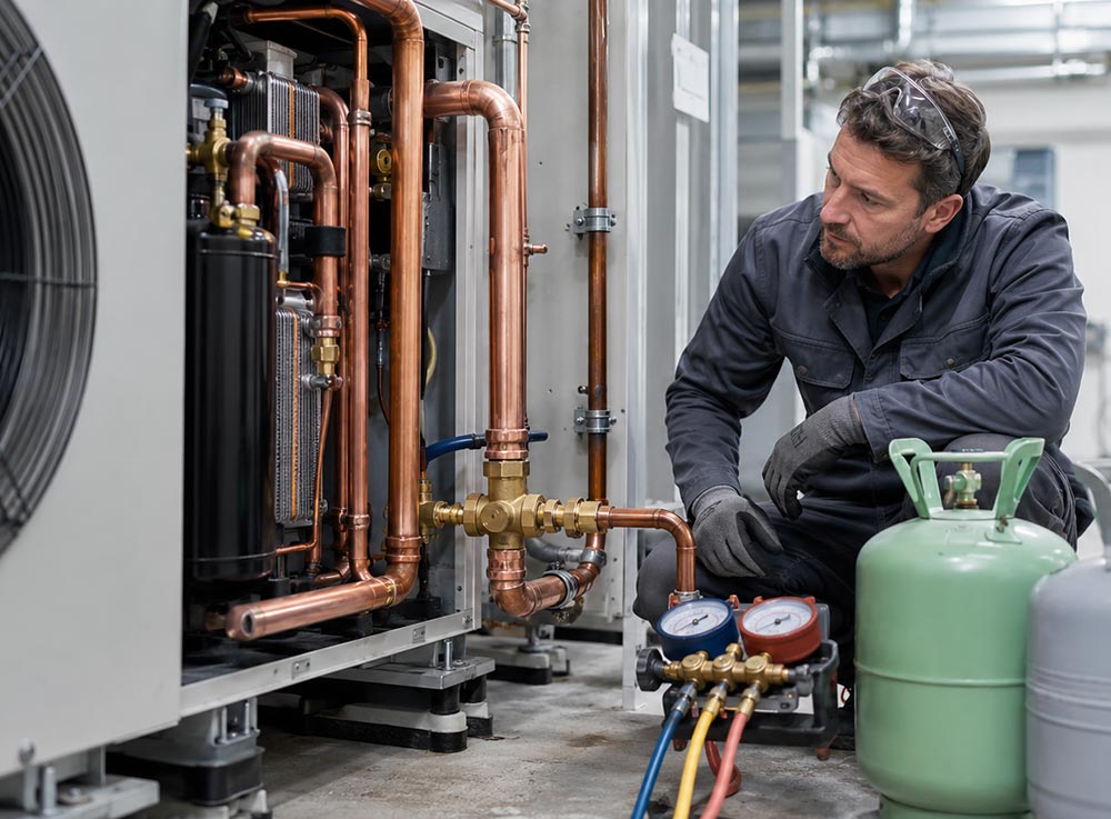 F-Gas e nuovi refrigeranti cambiano il modo di valutare specifiche, compatibilità e documentazione dei tubi in rame per applicazioni HVAC-R.