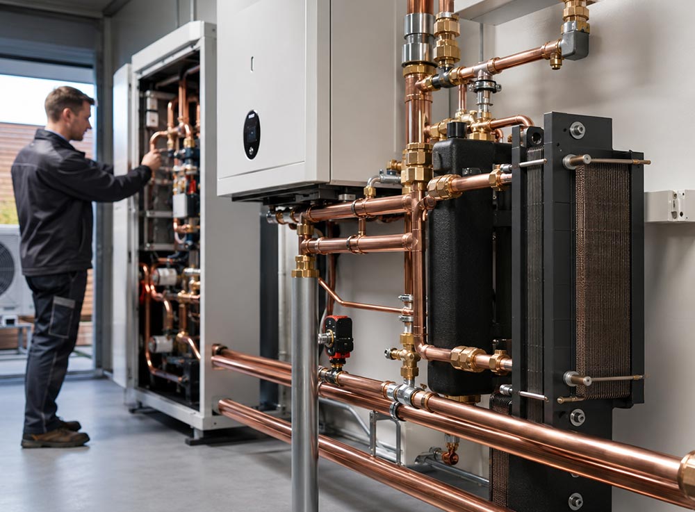 Pompe di calore e rame sono collegati da efficienza, scambio termico e affidabilità dei componenti. Ecco perché il rame resta centrale nei sistemi HVAC-R.